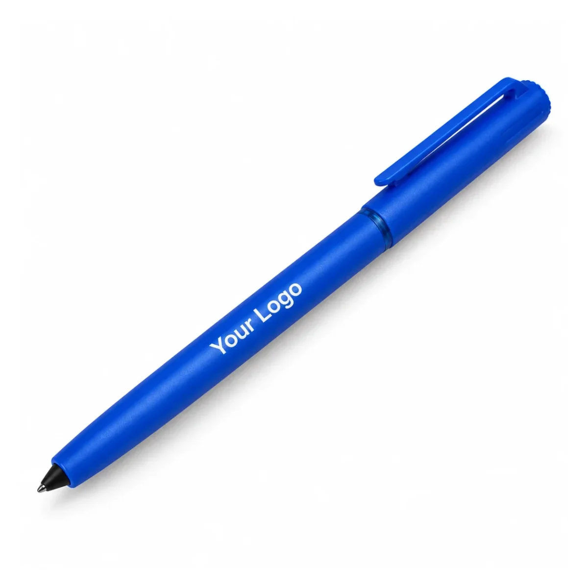 Blue Plastic Ball Pen